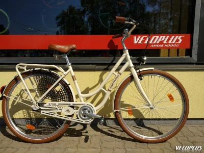 City bike MERIDA TOUR 3 LUX LADY cream/ brown