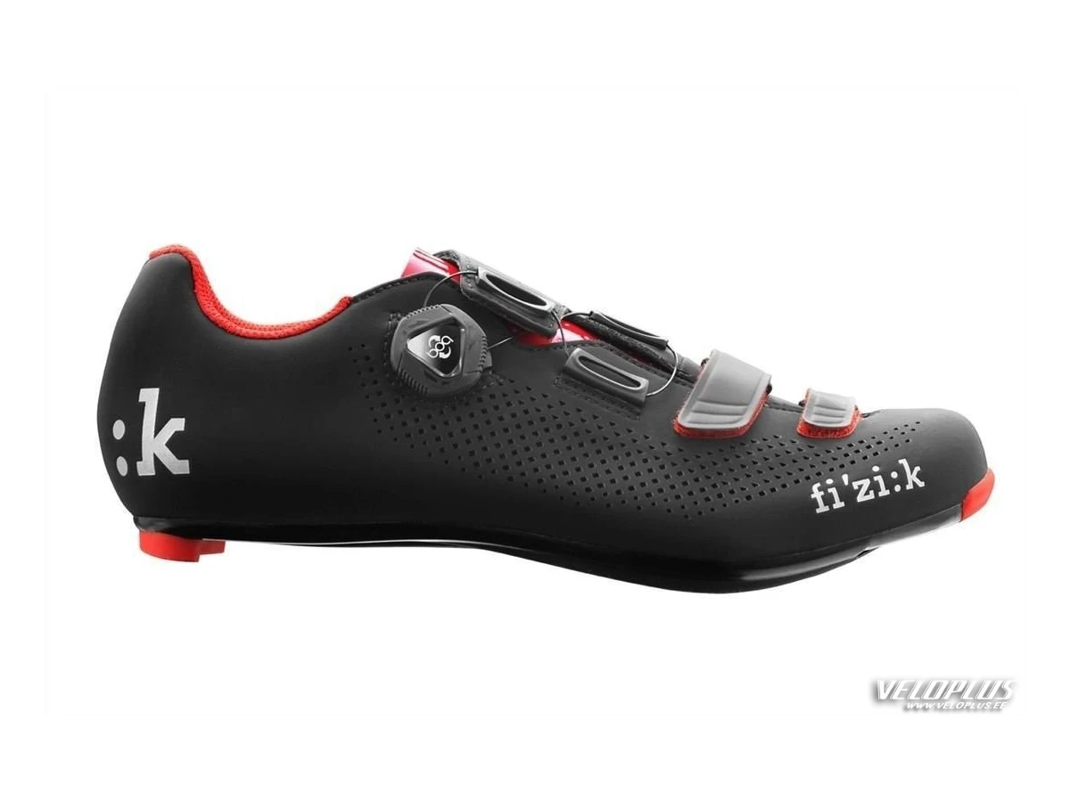 Maanteekingad Fizik R4M CARBON BOA 43 must/punane