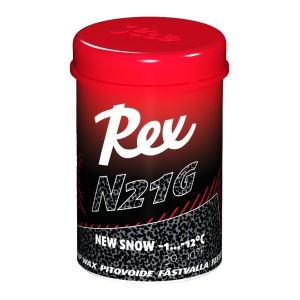 Kick wax REX N21G black -1…-12°C 45g for fresh snow