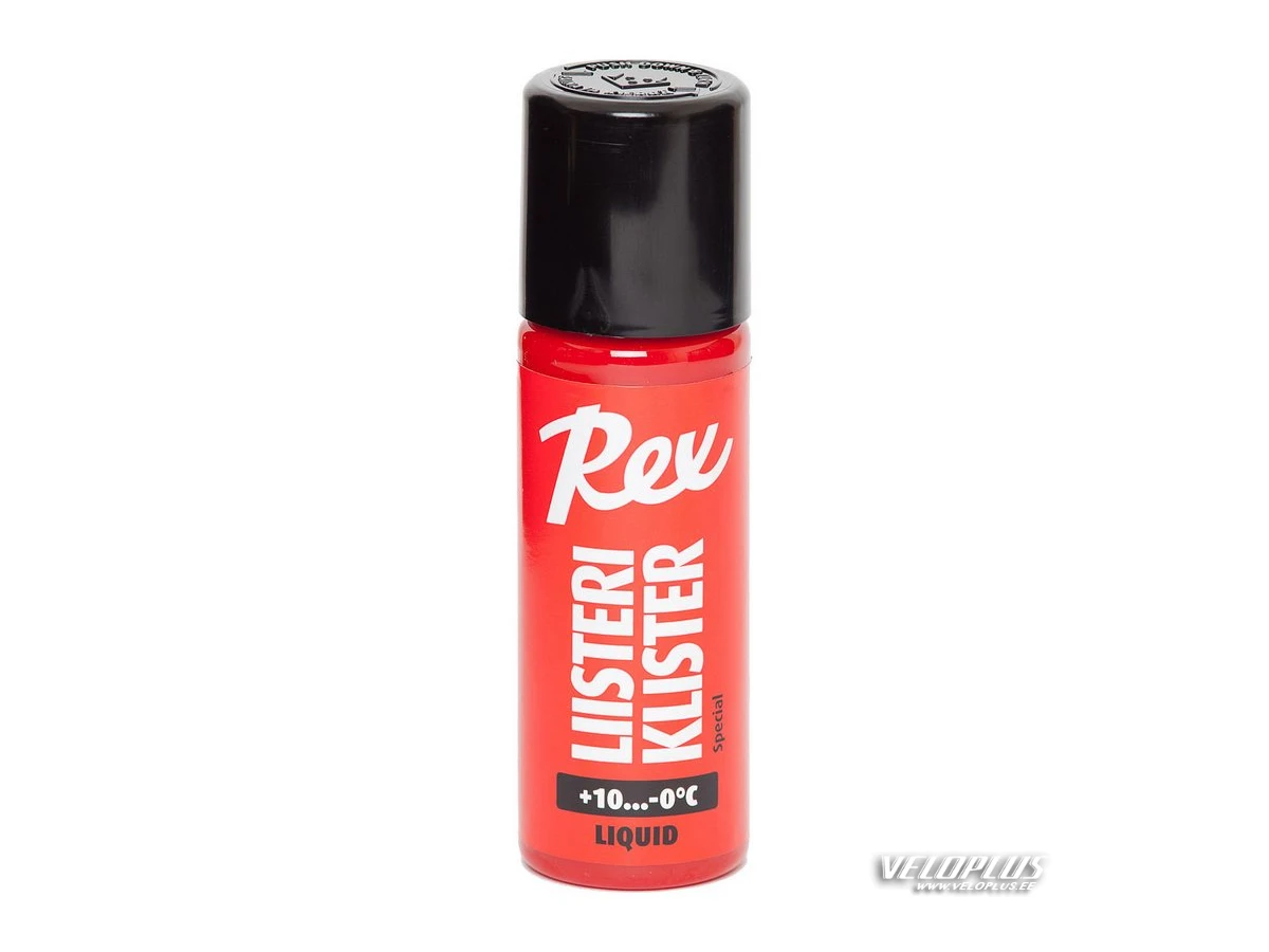 Liquid klister REX RED +10...0°C 55ml sponge