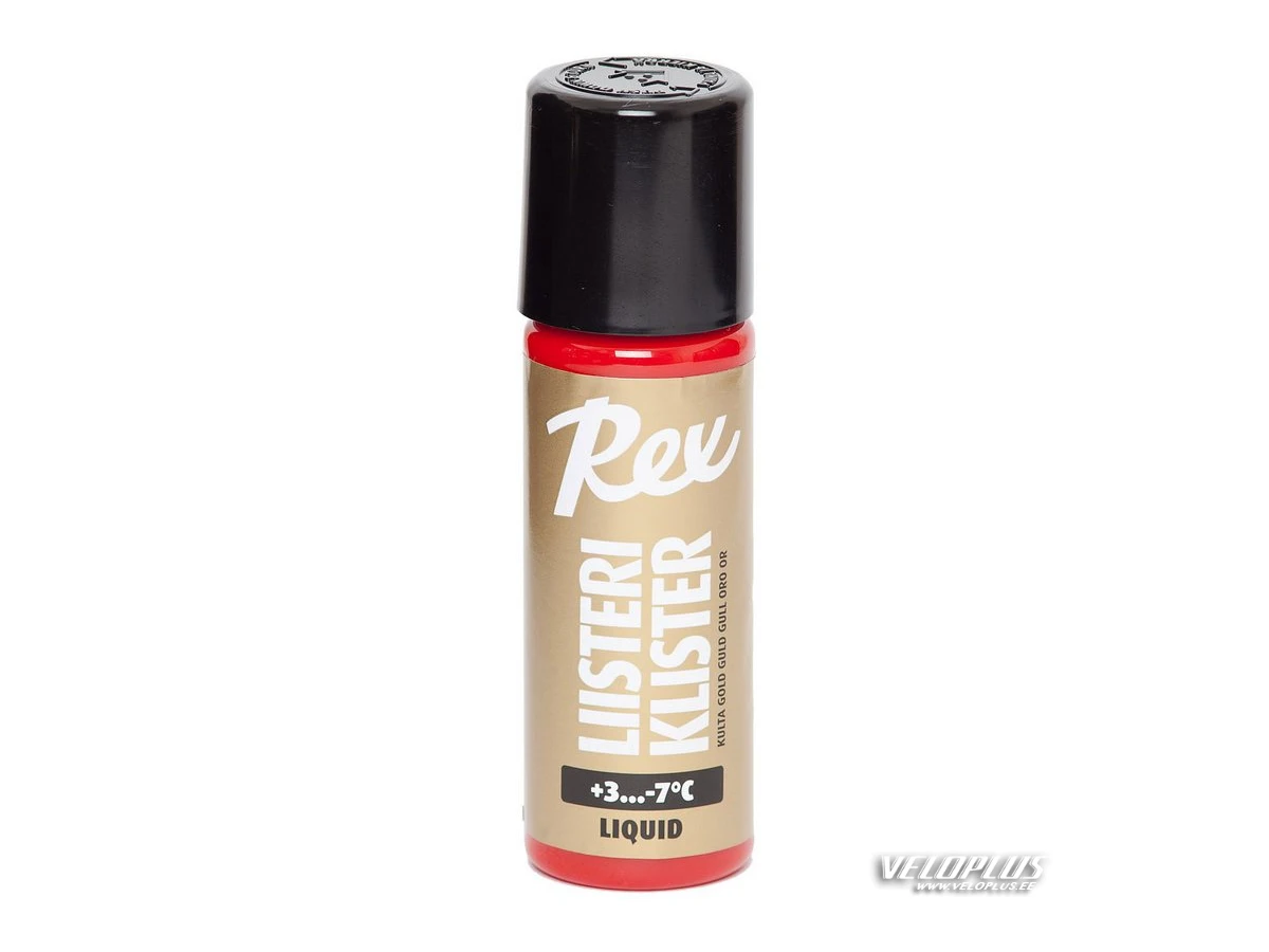 Liquid klister REX GOLD +3...-7°C 55ml sponge