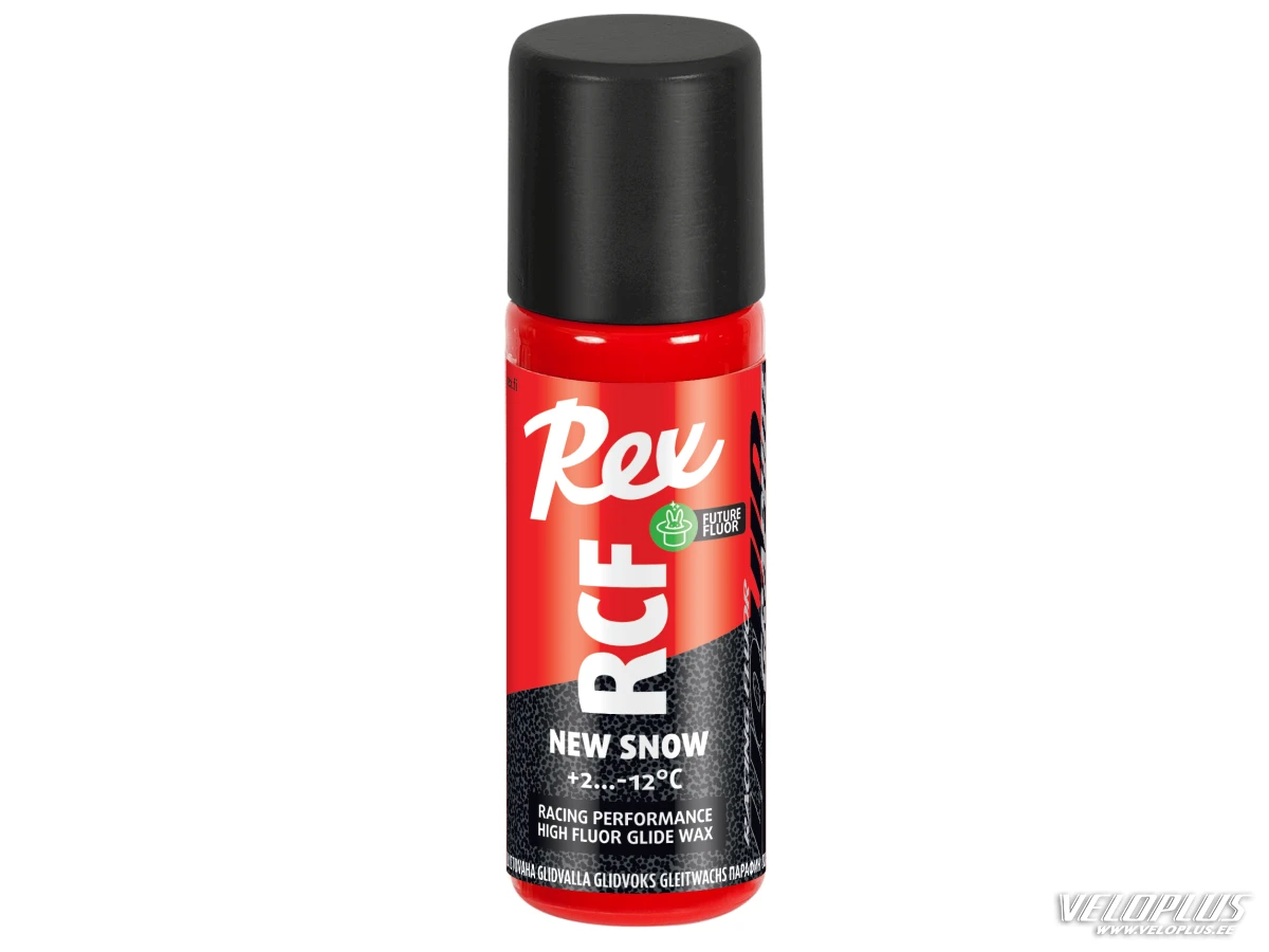 Vedelmääre REX RCF MUST GRAFIIT +2...-12°C 60ml svammotsikuga