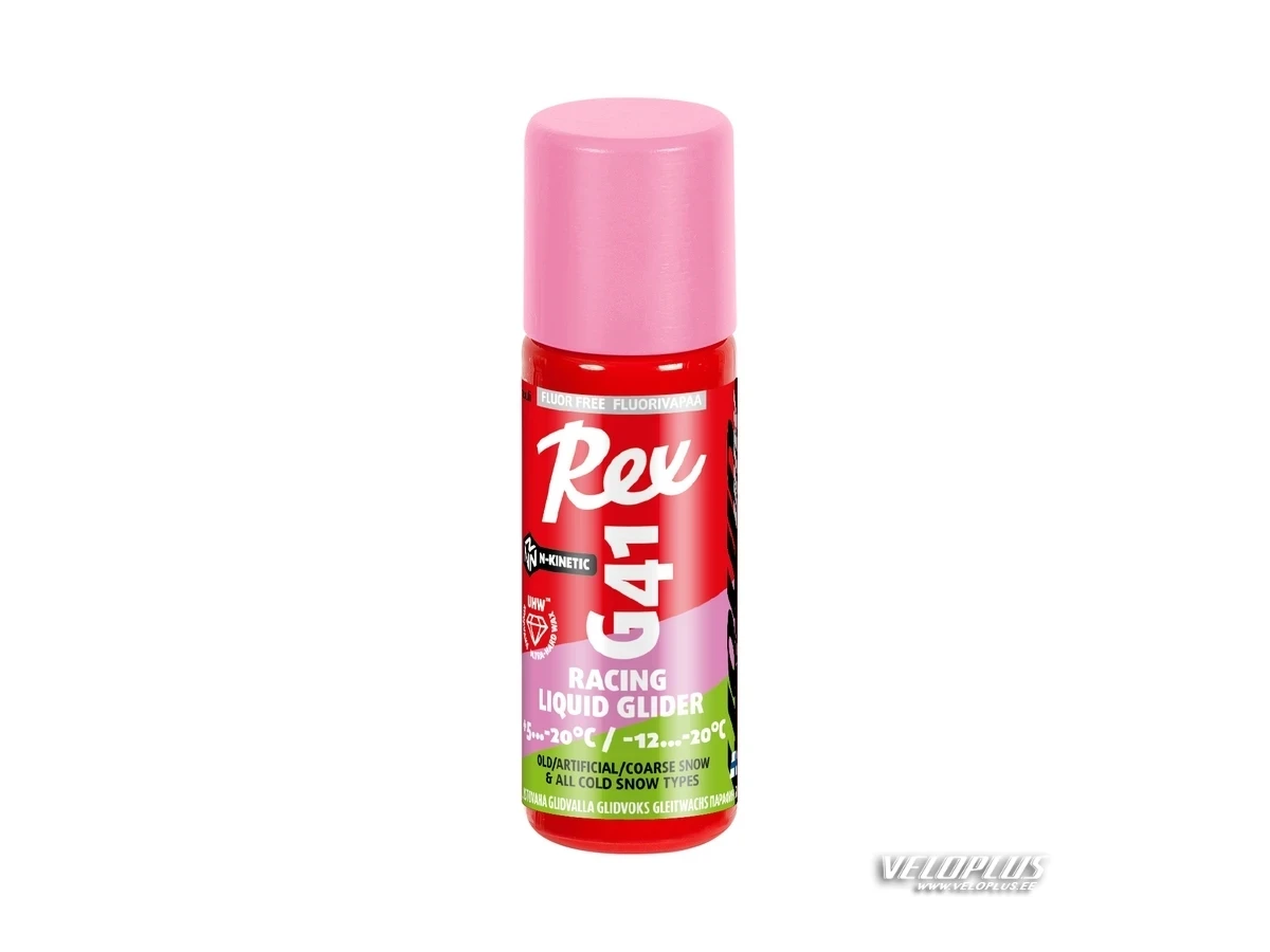 Greitas slidžių tepalas REX G41 rožinis/žalias +5...-20°C 60ml