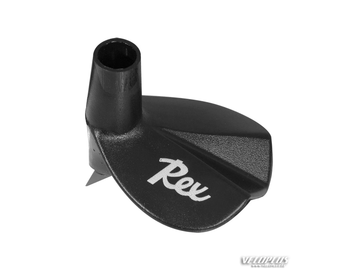 Ski poles baskets REX RX SPORT 10mm black (pair)