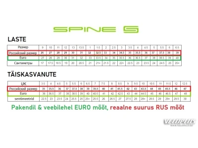 Suusasaapad SPINE Ultimate Classic 293 NNN 43