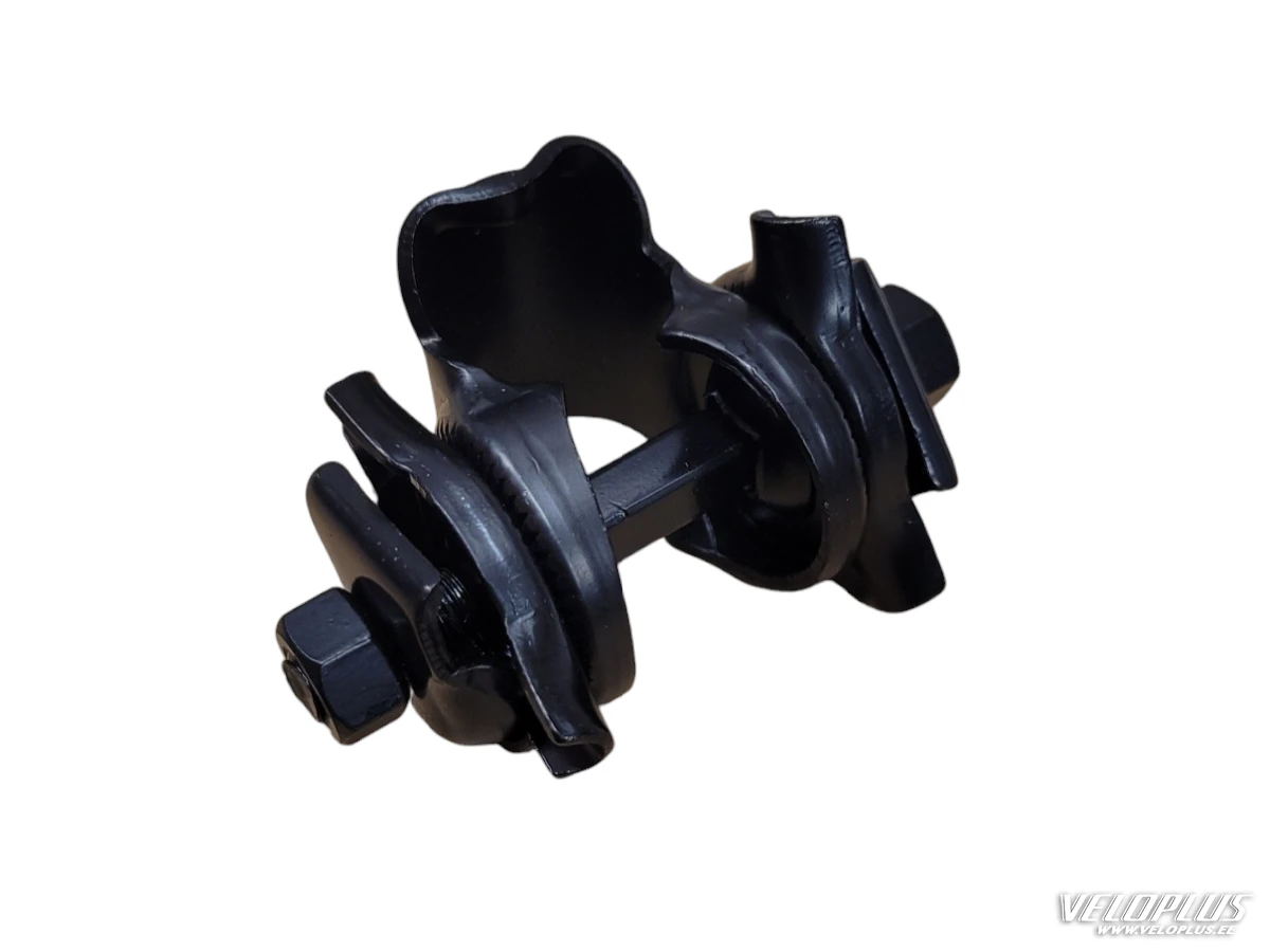 Saddle clamp steel black