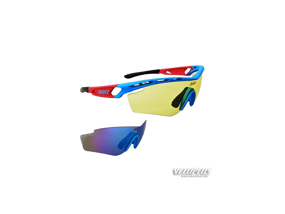 Spordiprillid KV+ SPRINT 2 klaasiga (POLARIZED BLUE + YELLOW)