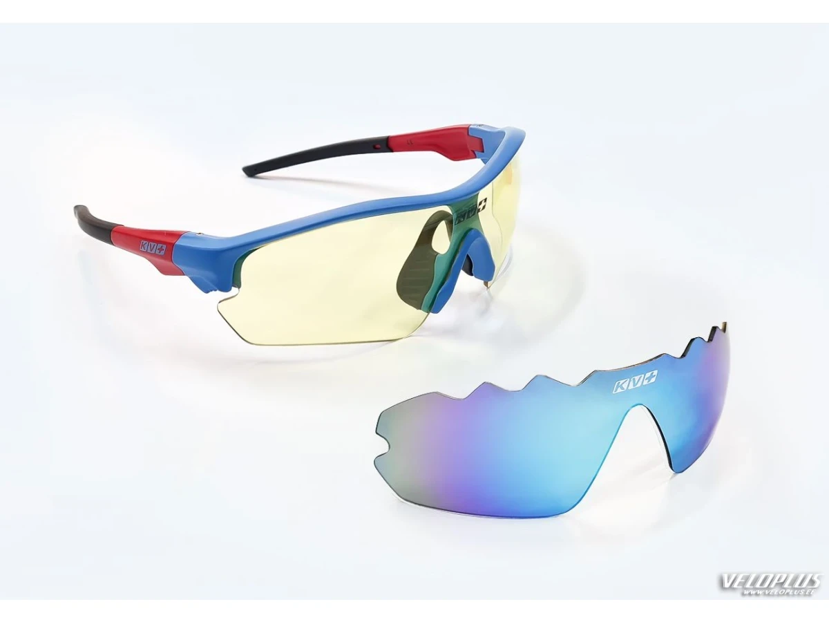 Spordiprillid KV+ TICINO polarized sinine/punane