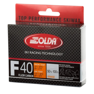 Ski wax Solda F40 CARBON +2°...-9°C, 60g