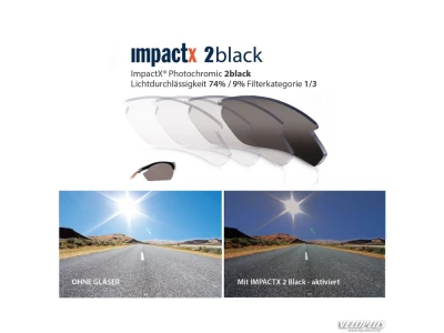 Sunglasses Rudy Project TRALYX IMPACTX PHOTOCHROMIC 2BLACK navy blue matte