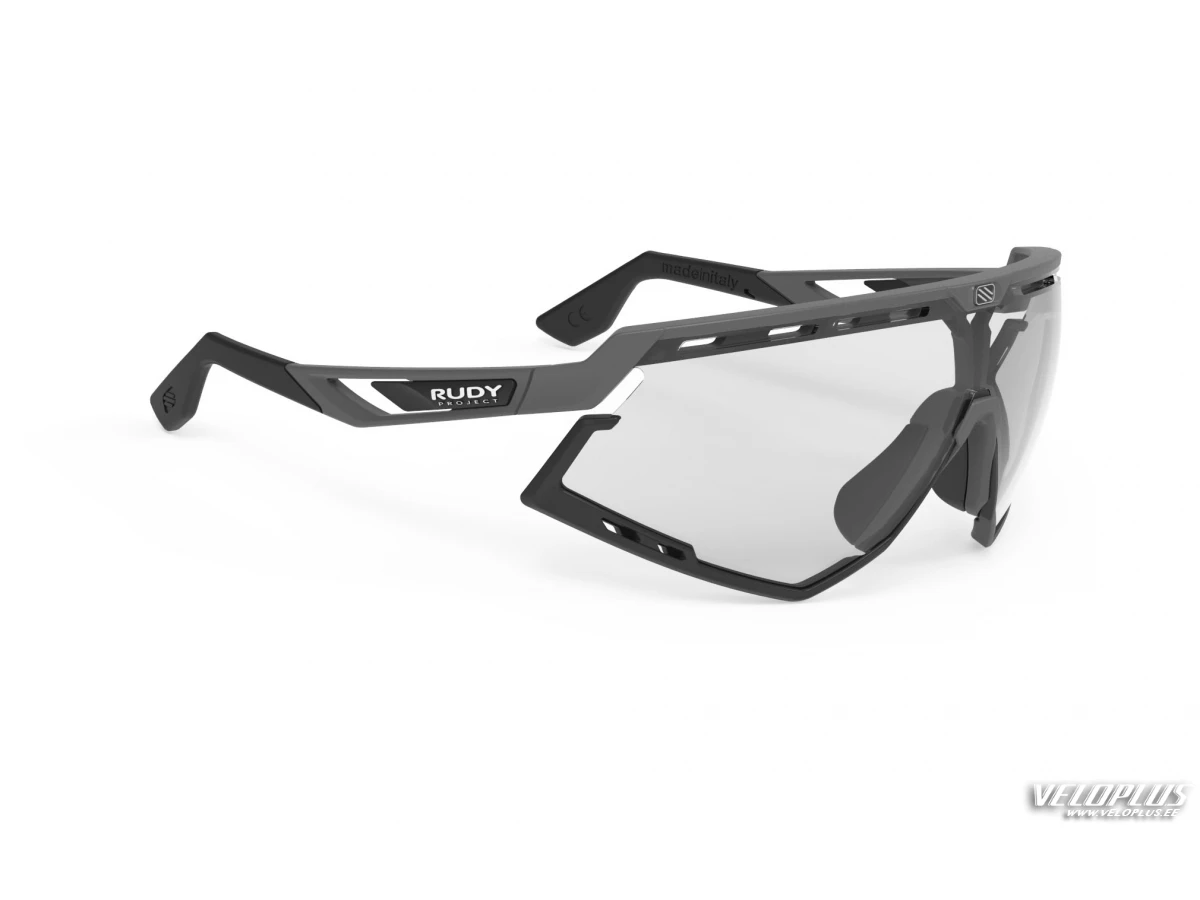 Glasses Rudy Project DEFENDER PHOTOCHROMIC 2BLACK matte grey / black