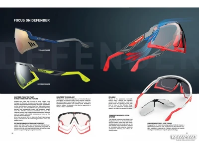 Glasses Rudy Project DEFENDER GRAPHENE PHOTOCHROMIC 2BLACK G-black