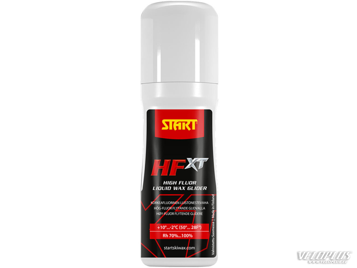 Suusamääre START HFXT RED FLUOR LIQUID GLIDER +10º...-2ºC  80ml