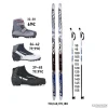 Suusad BRADOS LS SPORT STEP 140CM kalasabaga sinine valge thumbnail 2