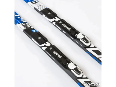 Suusad BRADOS LS SPORT WAX 190CM NNN sidemetega sini-must-valge