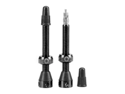 TUBOLIGHT Tubeless Ventil Set universal 40 mm black