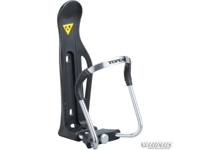 Pudelikorv TOPEAK MODULA CAGE II reguleeritav must/hõbe