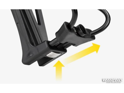 Pudelikorv TOPEAK MODULA CAGE II reguleeritav must/hõbe