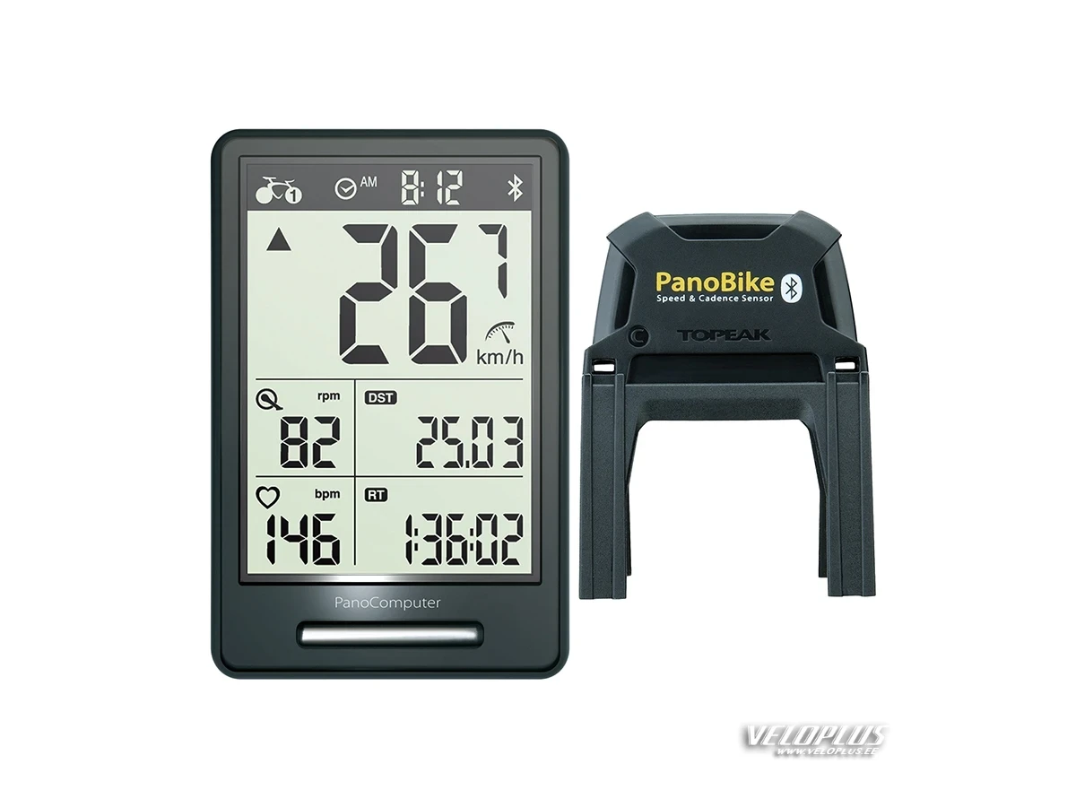 Rattakompuuter TOPEAK PanoComputer Bluetooth must