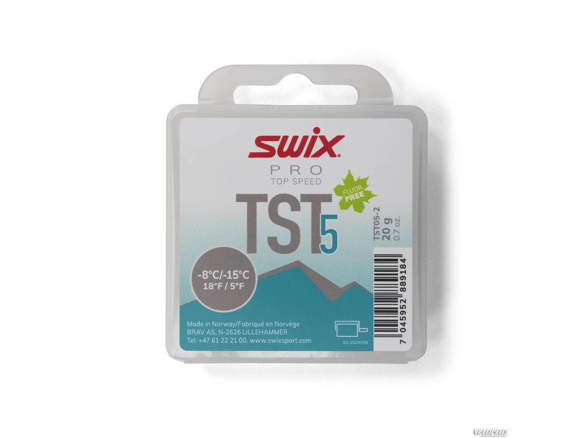 Suusamääre Swix TS5 Turbo Turquoise, -8 °C/-15°C, 20g