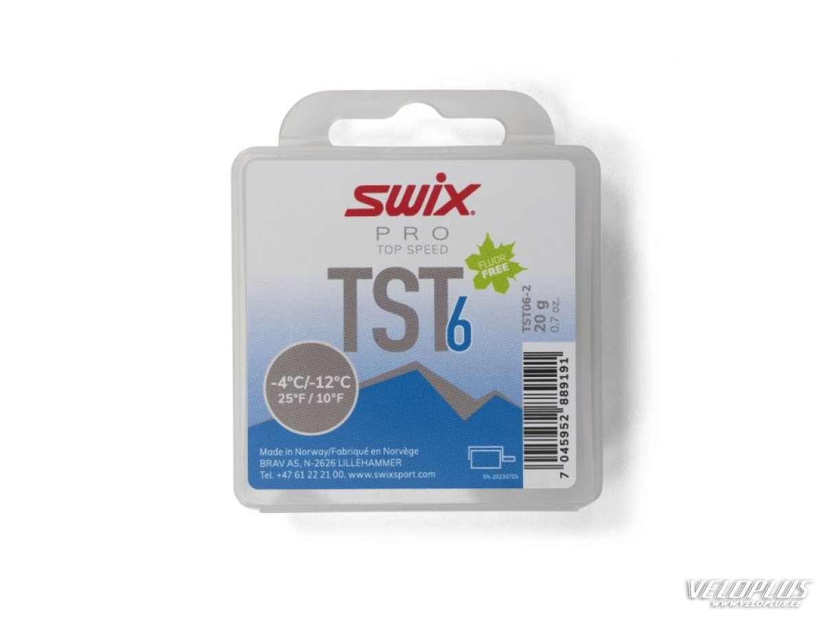 Suusamääre Swix TS6 Turbo Blue, -4°C/-12°C, 20g