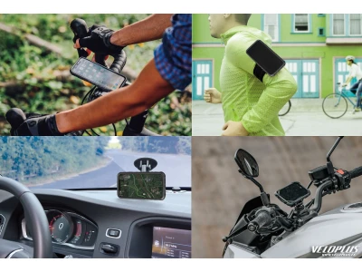 Nutitelefoni hoidja Topeak RideCase iPhone 6/6S/7/8 must juhtrauale/stemmile