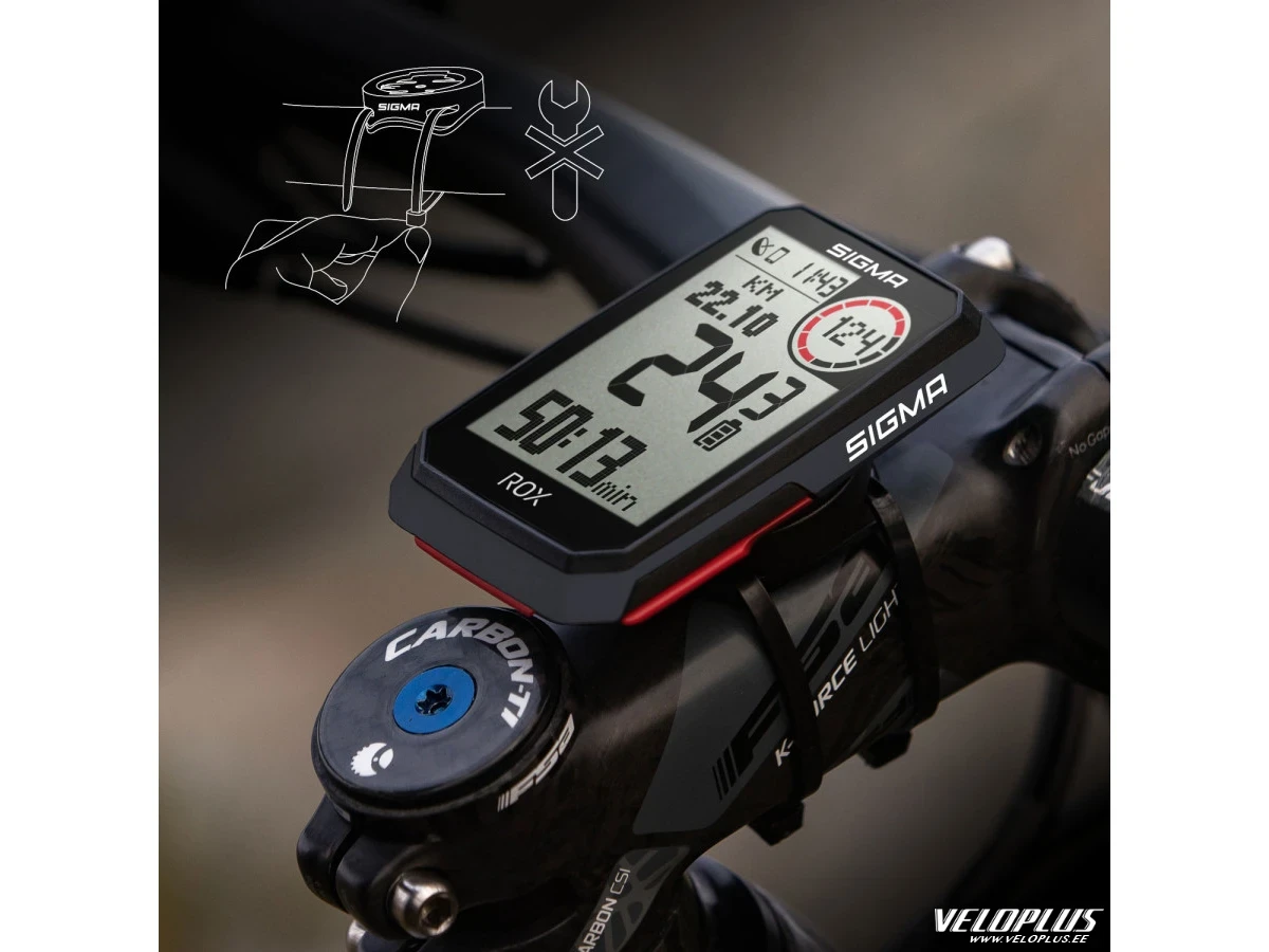 Bike Computer Mount VDO GPS MOUNT for Stem/Handlebar (Quarter-turn)