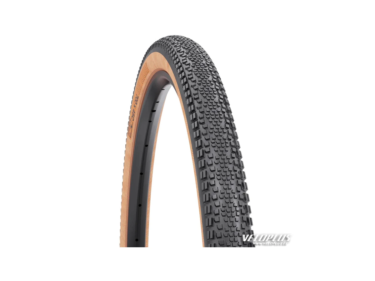 Gravel tire WTB RIDDLER 700x37 37-622 TLR folding blk/tan