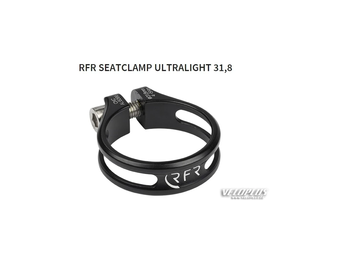 RFR sadulaklamber ultralight 31,8mm must