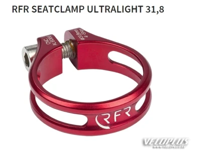 RFR Seatclamp Ultralight 31,8mm red