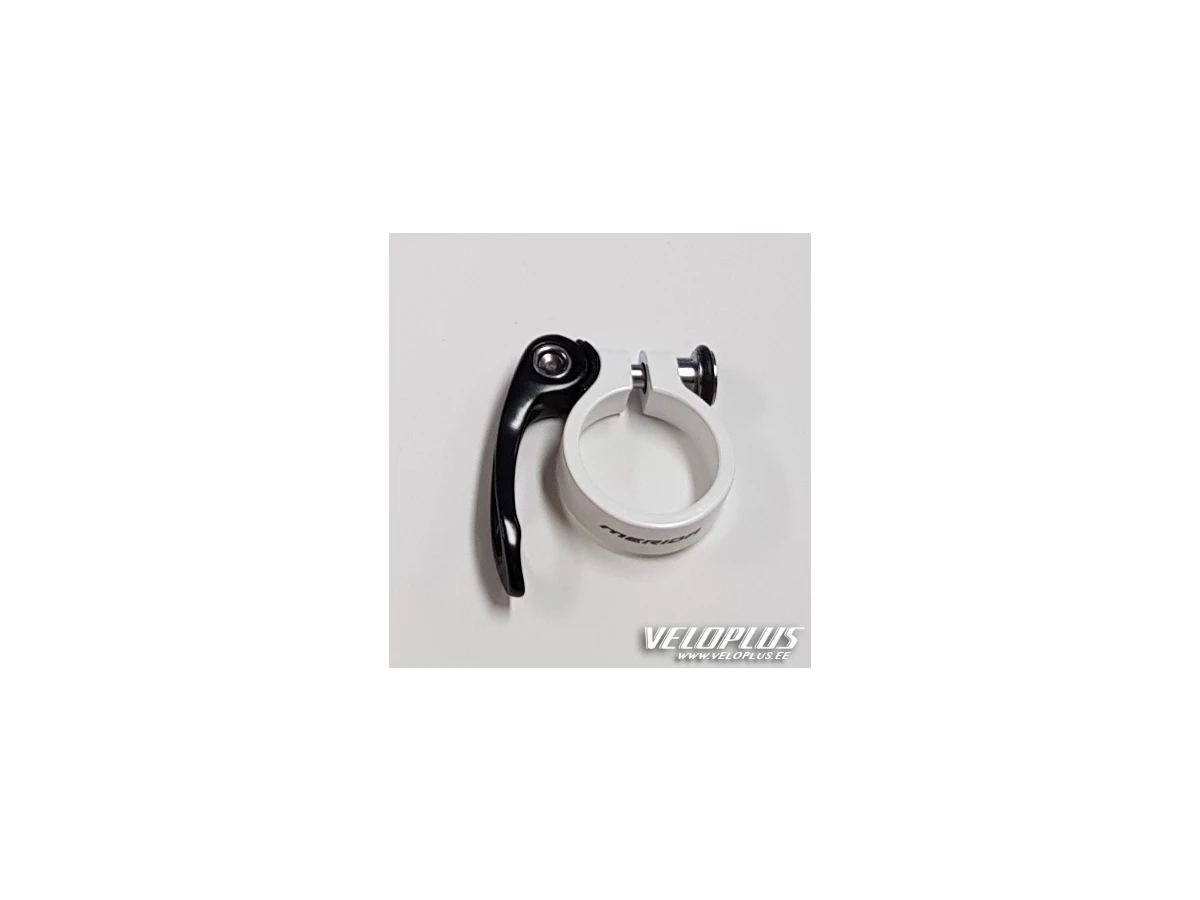 Seat clamp Merida 34.9 valge QR