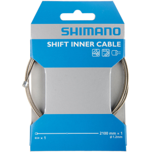 Shifting cables Shimano 1,2x2100mm RVS