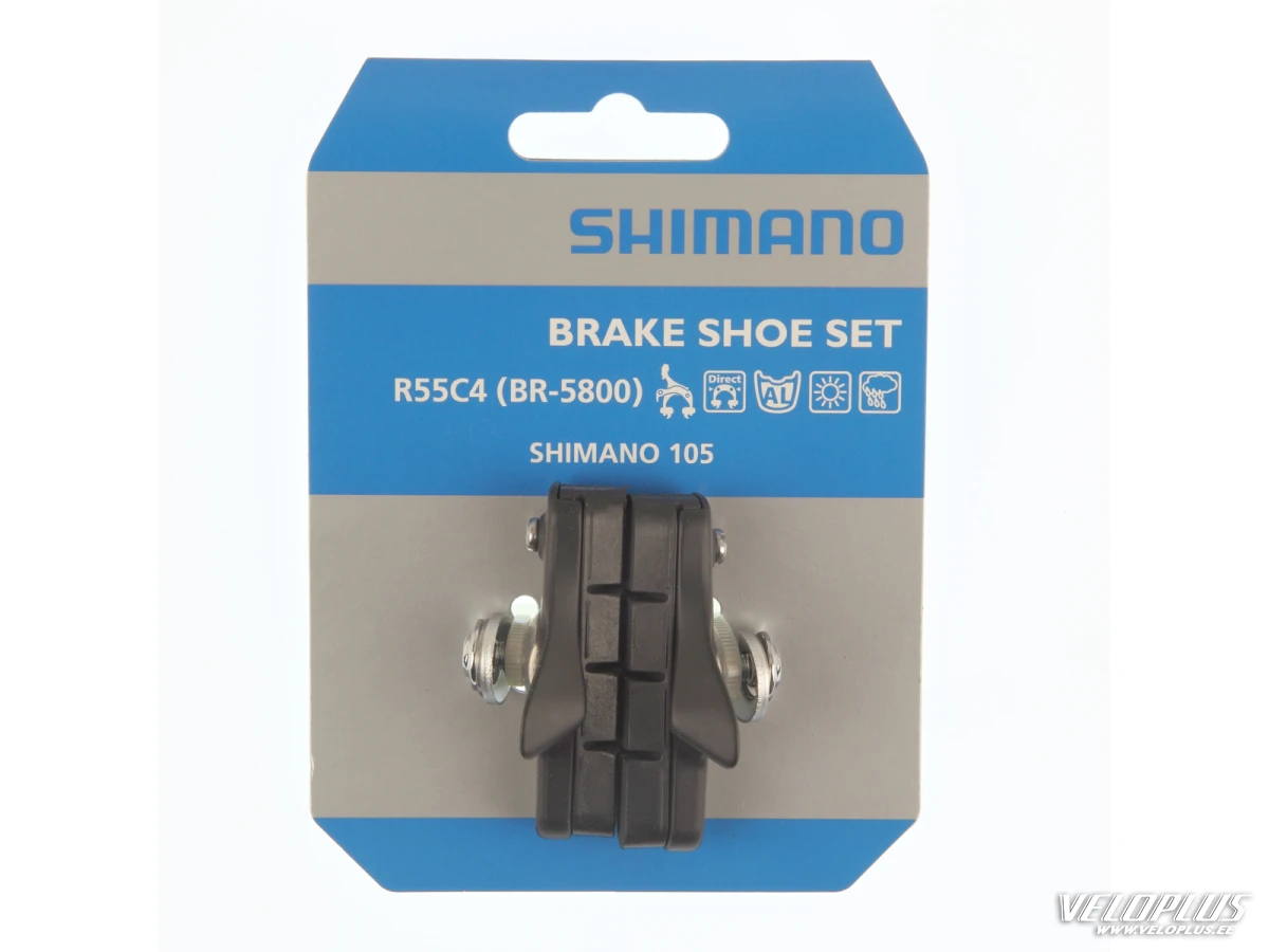 Brake shoe set Shimano 105 BR-5800L R55C4