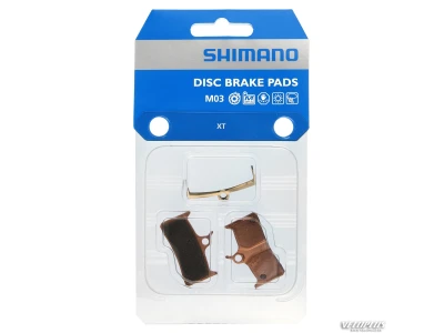 Ketaspiduriklotsid Shimano M03 Incl Spring/Split Pin metal
