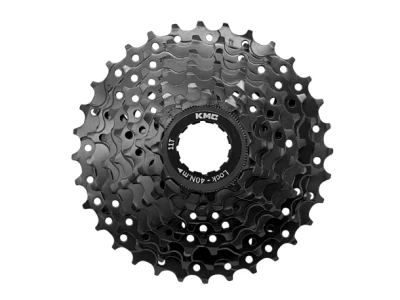 Cassette KMC 8 speed 11/32T, HG, Black