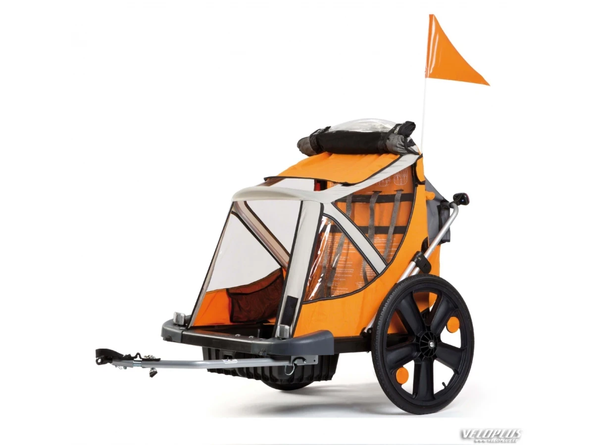 Lastekäru BELLELLI B-TRAVEL oranz 2-kohaline