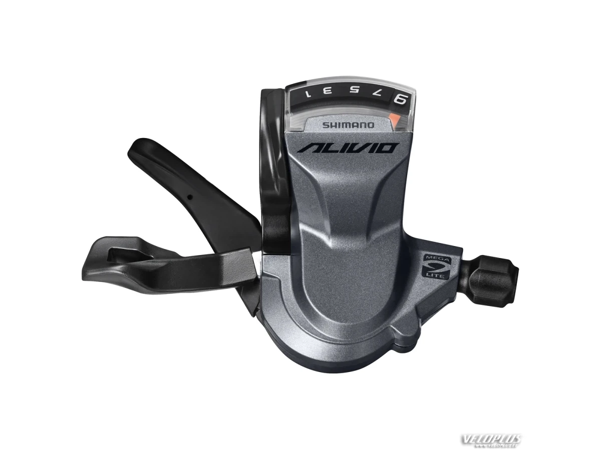 Shift Lever Right, 9S, w/OGD SL-M4000 Alivio, Incl. Cables