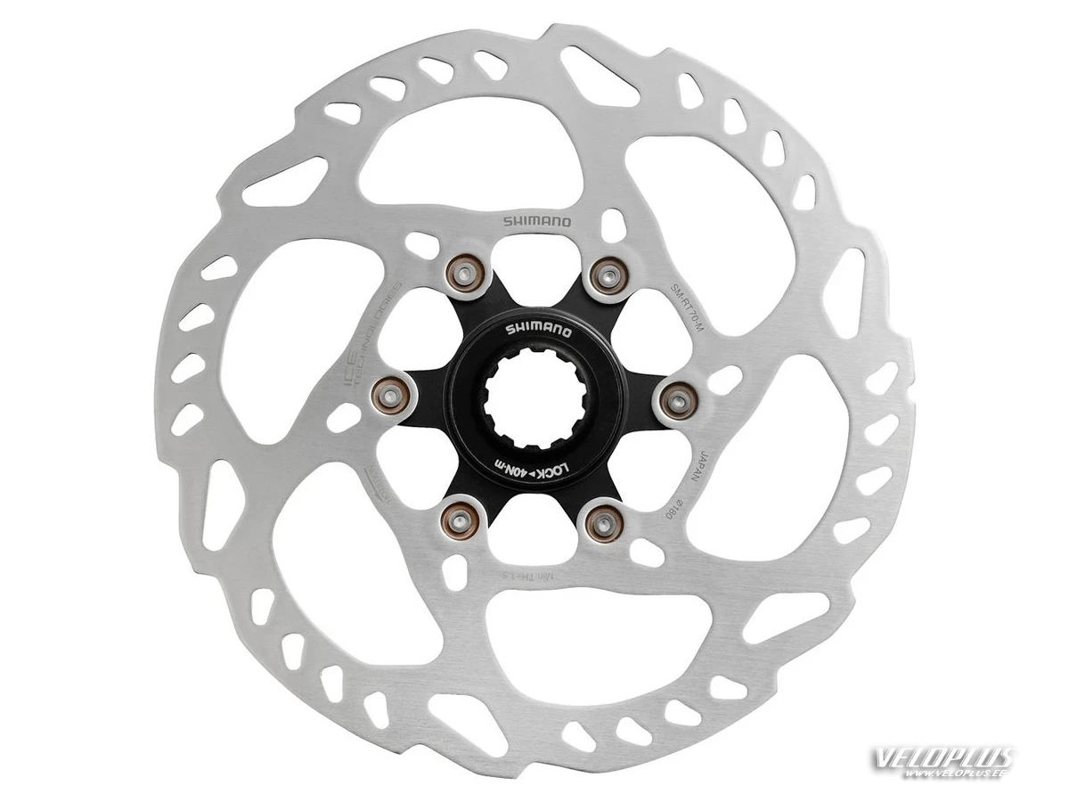 Piduriketas Shimano SLX 180mm Center Lock RT70 w/ Lock Ring Ice-Tech
