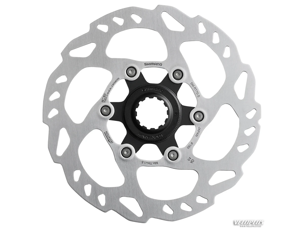 Piduriketas Shimano SLX 160mm Center Lock RT70 w/ Lock Ring Ice-Tech