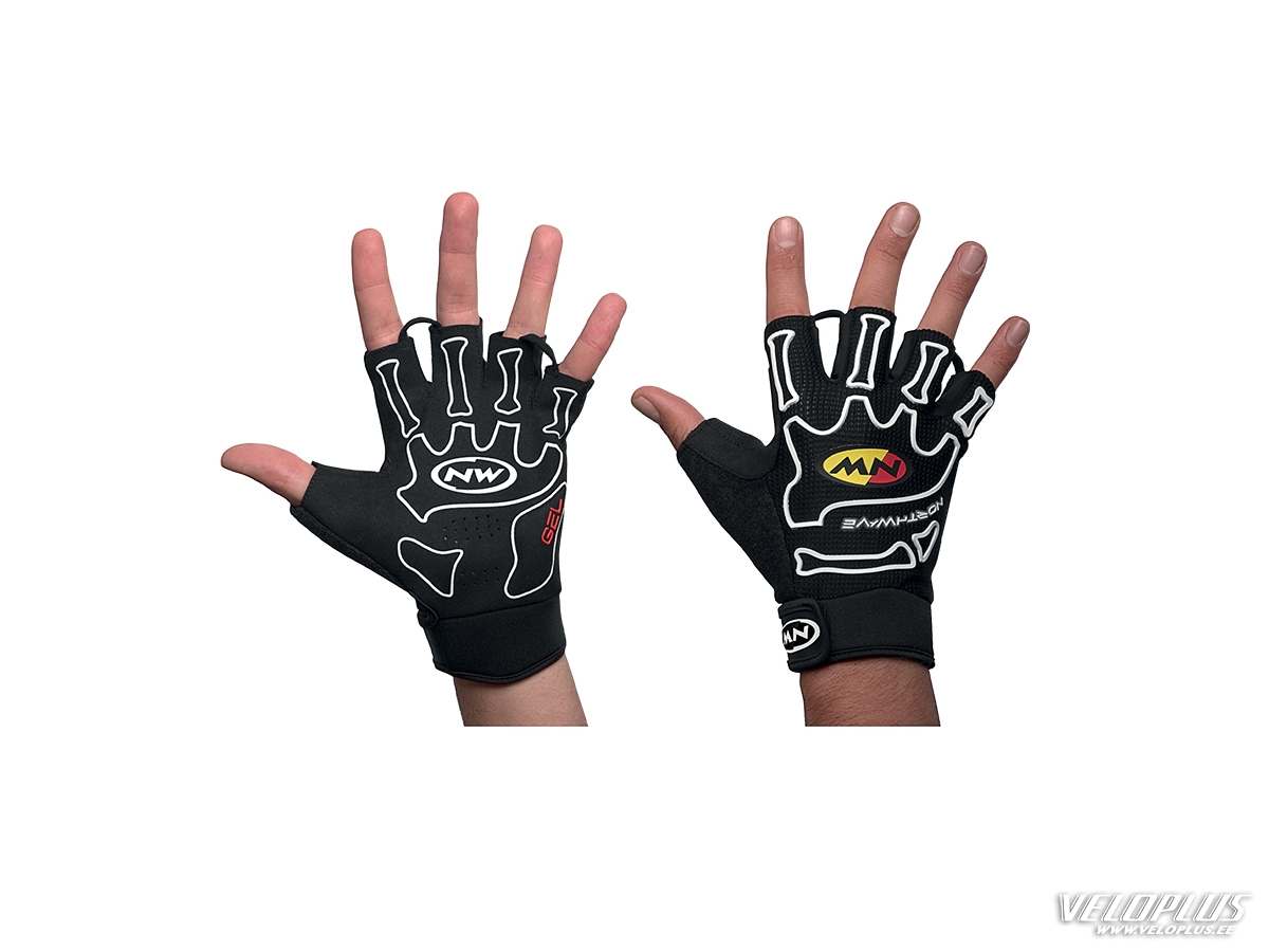 Northwave SKELETON Short Finger Gloves