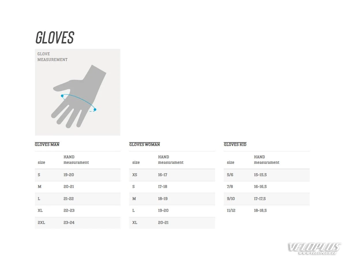 Northwave FAST GRIP Trumpos Pirštuotos Pirštinės