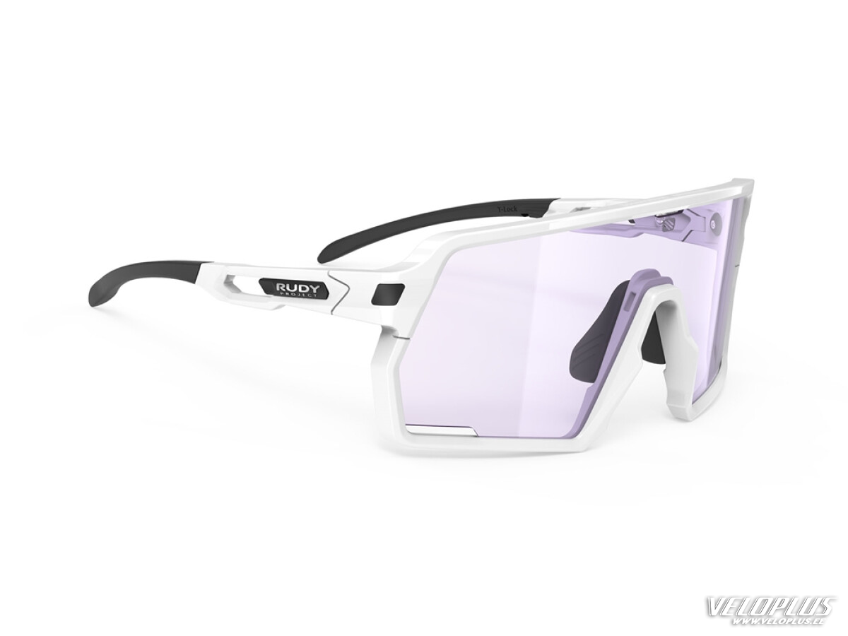 Glasses RUDY PROJECT Kelion White Gloss - ImpactX Photochromic 2 Laser Purple