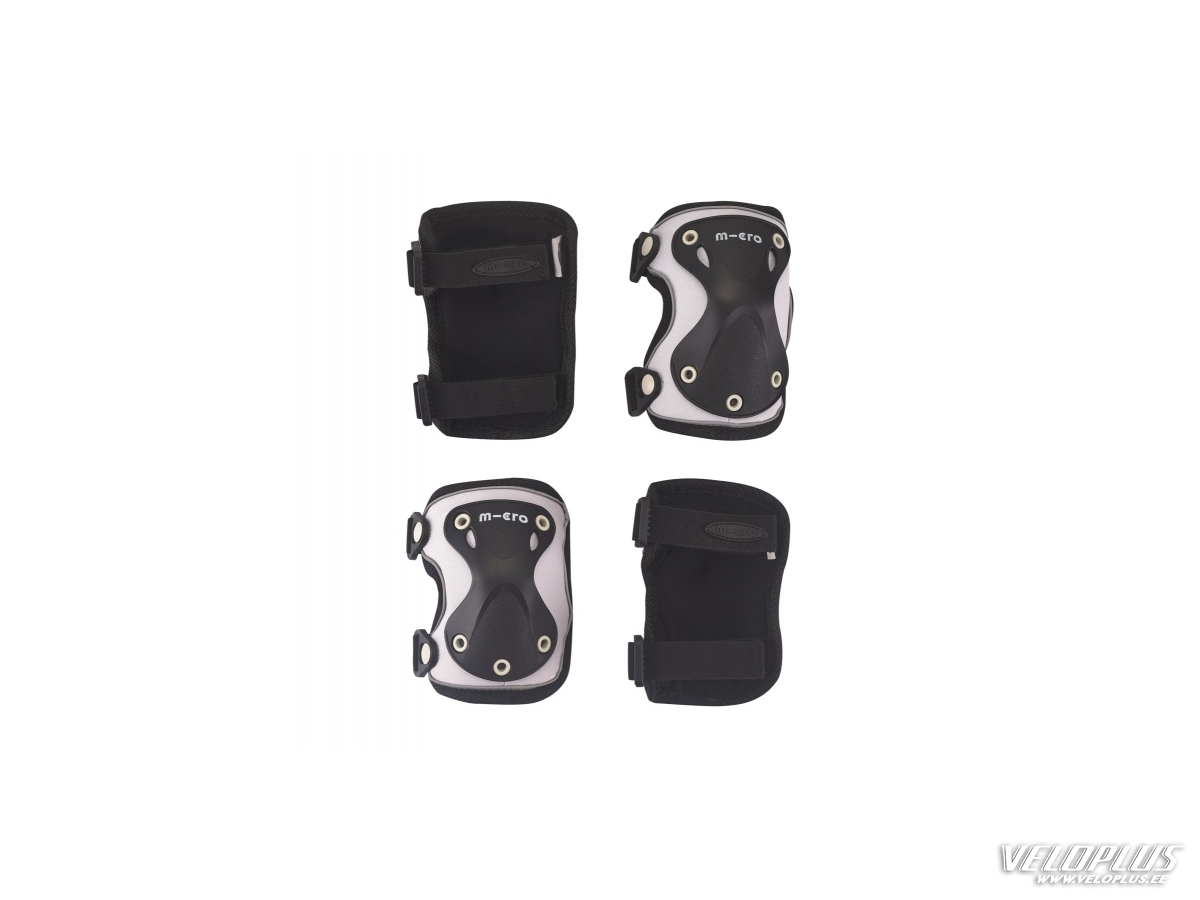 Knee and Elbow Pads Set MICRO BLK REFL M >6-10a
