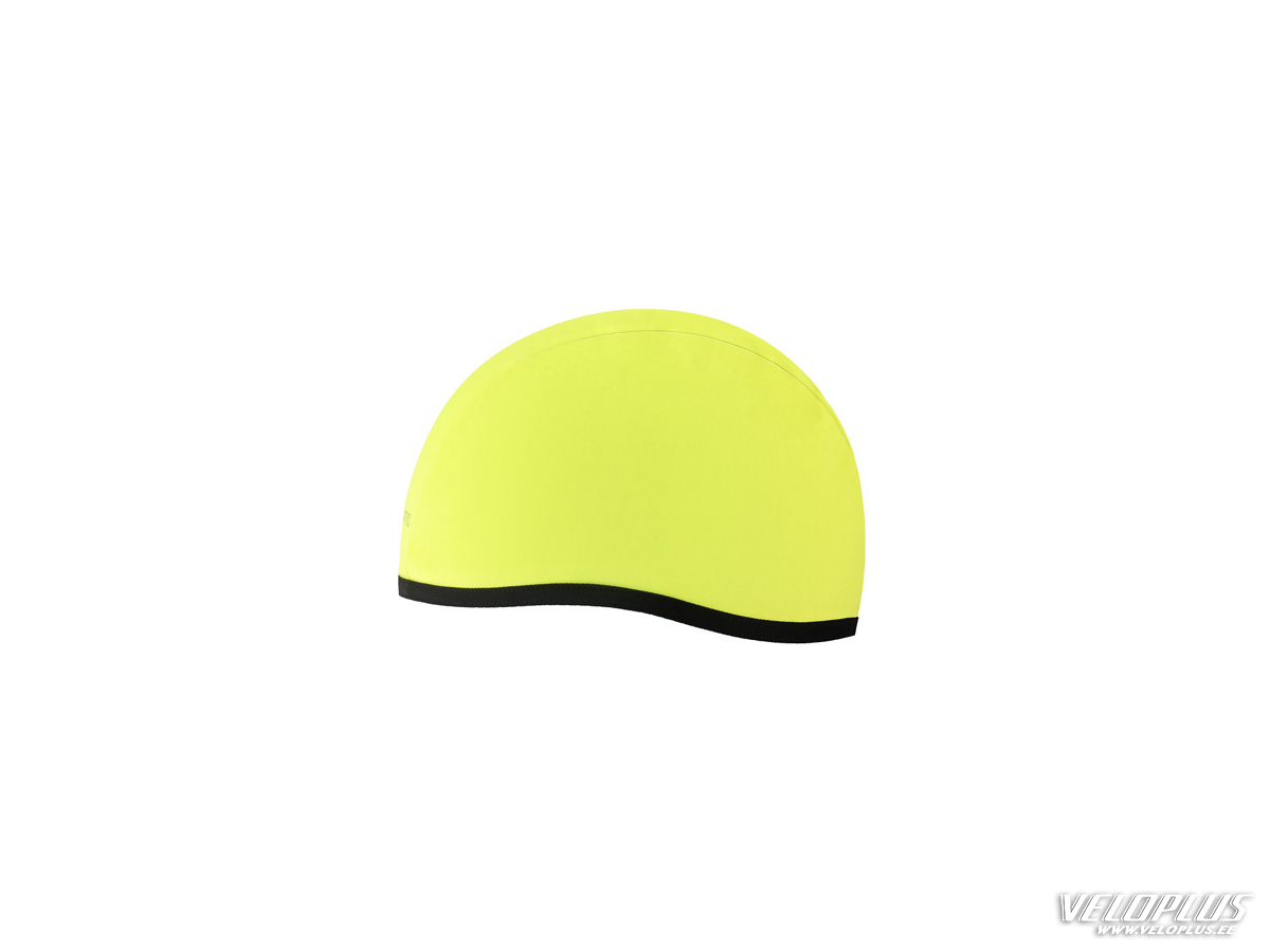SHIMANO HIGH-VISIBLE Helmet Cover Neon yellow