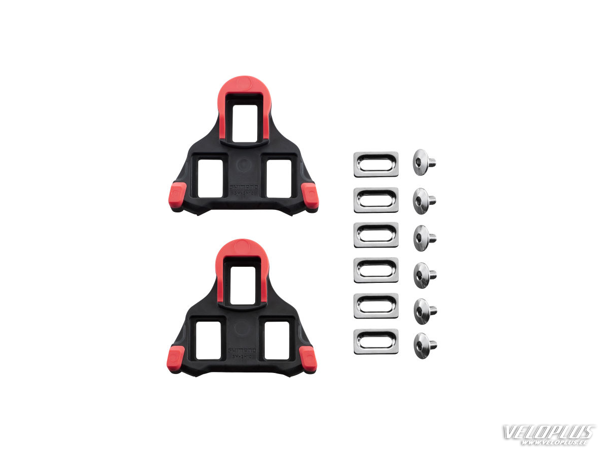 Cleat set Shimano SM-SH10 red