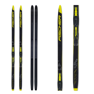 Laste klassikasuusad FISCHER SPRINT SKIN sidemetega