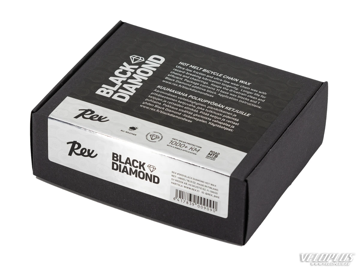 Chain lube REX Black Diamond Hot Wax 480g