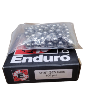 Bearing Balls Enduro 5/16" (7.937 mm) G25 Chrome Steel BK-5047, 100 pcs