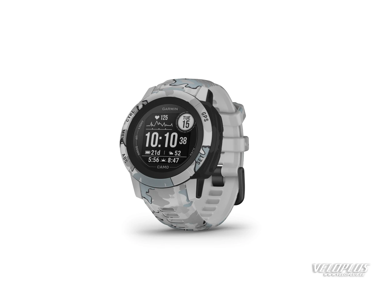 Garmin Instinct 2S - Camo Edition, туманно-серый камуфляжный узор