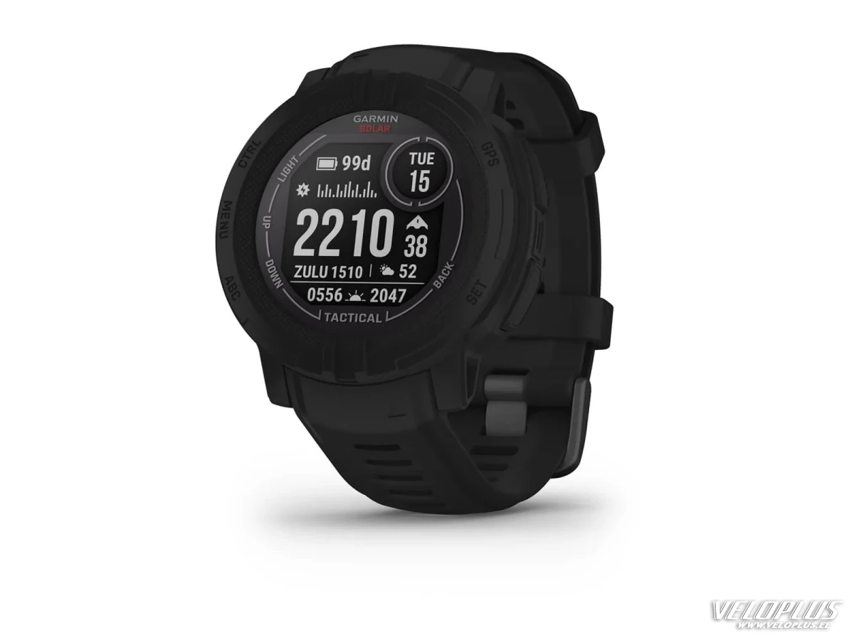 Garmin Instinct 2 Solar - Tactical Edition, Black